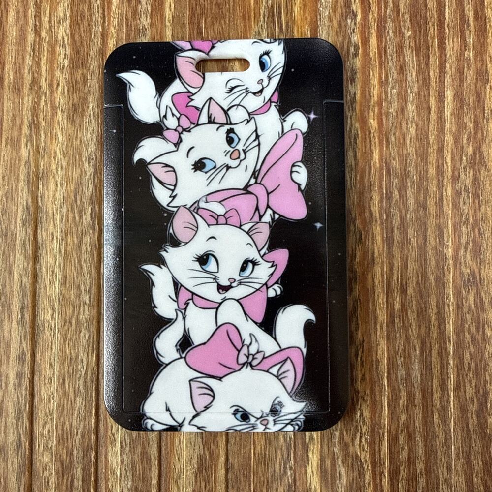 Marie the Aristocat Badge ID Holder